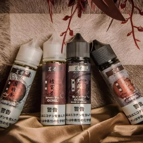 Ming Tea Vape Juice 30ml / 60ml – 0% Nicotine Japanese Imported Tea-Flavored E-Liquid