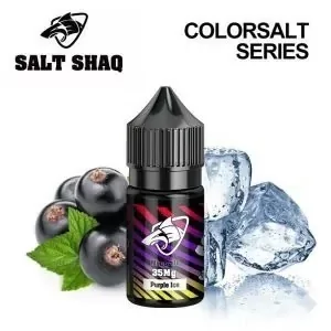 SALT SHAQ “Color Shark” Series Nicotine Salt E-Liquid 30ml – Gen 2 Refillable Design | Authentic Imported