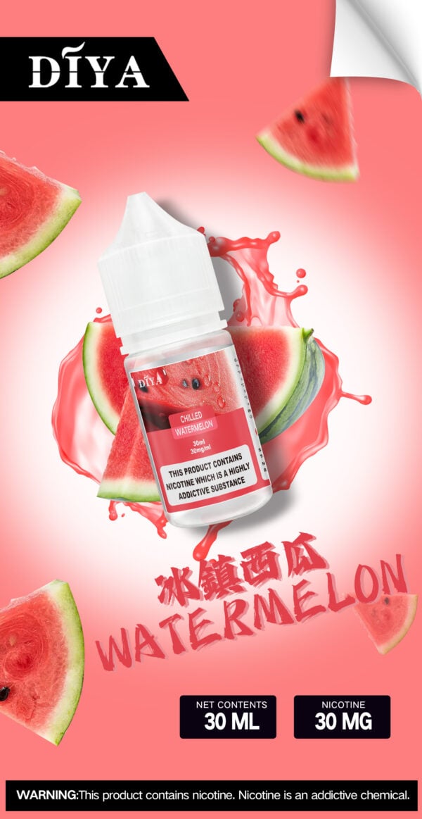 Diya Nicotine Salt E-Liquid 30ml – 0mg to 50mg Options | Pod Device Compatible