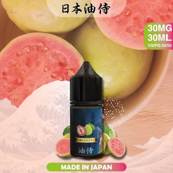 Oil Samurai Nicotine Salt E-Liquid 30ml / 30mg – Authentic Japanese Import | Pod Device Compatible