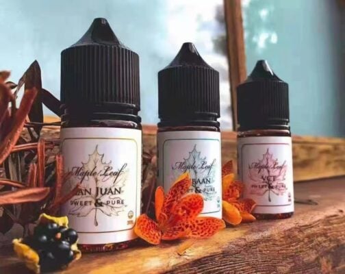 Maple Leaf Nicotine Salt E-Liquid 30ml – Canadian Imported Pod Juice