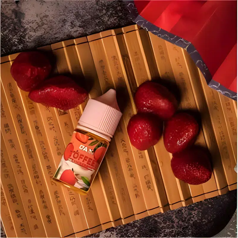 DAVAPE Toffee Strawberries Salt Nic Vape Juice 30ml