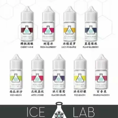 ICE LAB Nicotine Salt E-Liquid – Icy Formula for Pod Systems | Buy 5 Get 1 Free