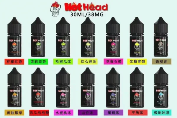Hot Head Gen 1 & Gen 2 Nic Salt 30ml / 38mg – Original Set | Buy 5 Get 1
