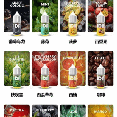 IDA Vape Juice 30ml – 35mg Nicotine Salt | Authentic Original | Buy 5 Get 1 Free