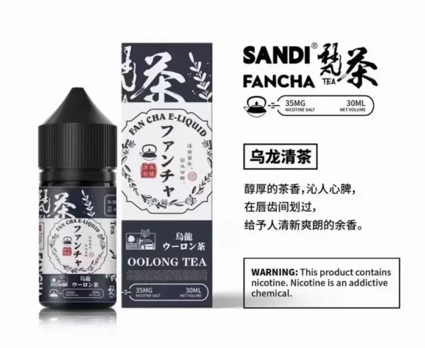 SANDI FANCHA Tea Series E-Liquid 30ml / 35mg – Authentic Japanese Import | Buy 5 Get 1 Free