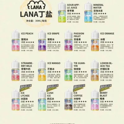 LANA E-Liquid – Premium Vape Series | Buy 5 Get 1 Free