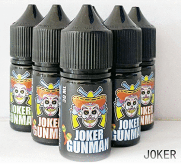 JOKER GUNMAN Salt Nic E-Liquid 30ml / 35mg – Original Formula | Buy 5 Get 1 Free