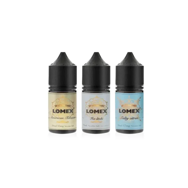 LOMEX Salt Cube E-Liquid 30ml / 35mg – Authentic U.S. Import | Buy 5 Get 1 Free