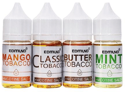 EDMUND Nicotine Salt E-Liquid – Original Factory Bottled | Buy 5 Get 1 Free