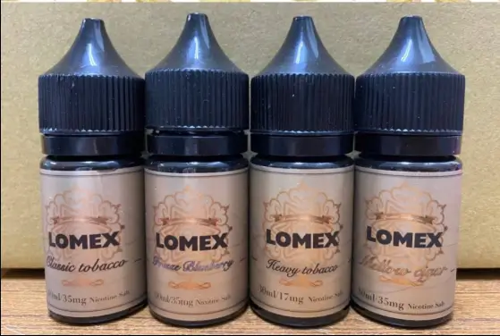 LOMEX Salt Cube E-Liquid 30ml / 35mg – Authentic U.S. Import | Buy 5 Get 1 Free
