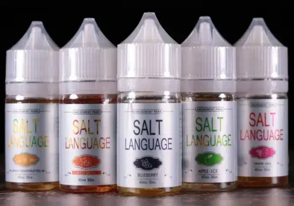 Salt Language Nicotine Salt E-Liquid 30ml / 50mg – Premium Pod Formula | Buy 5 Get 1 Free