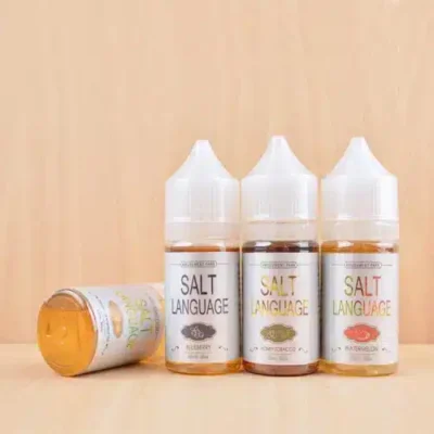 Salt Language Nicotine Salt E-Liquid 30ml / 50mg – Premium Pod Formula | Buy 5 Get 1 Free